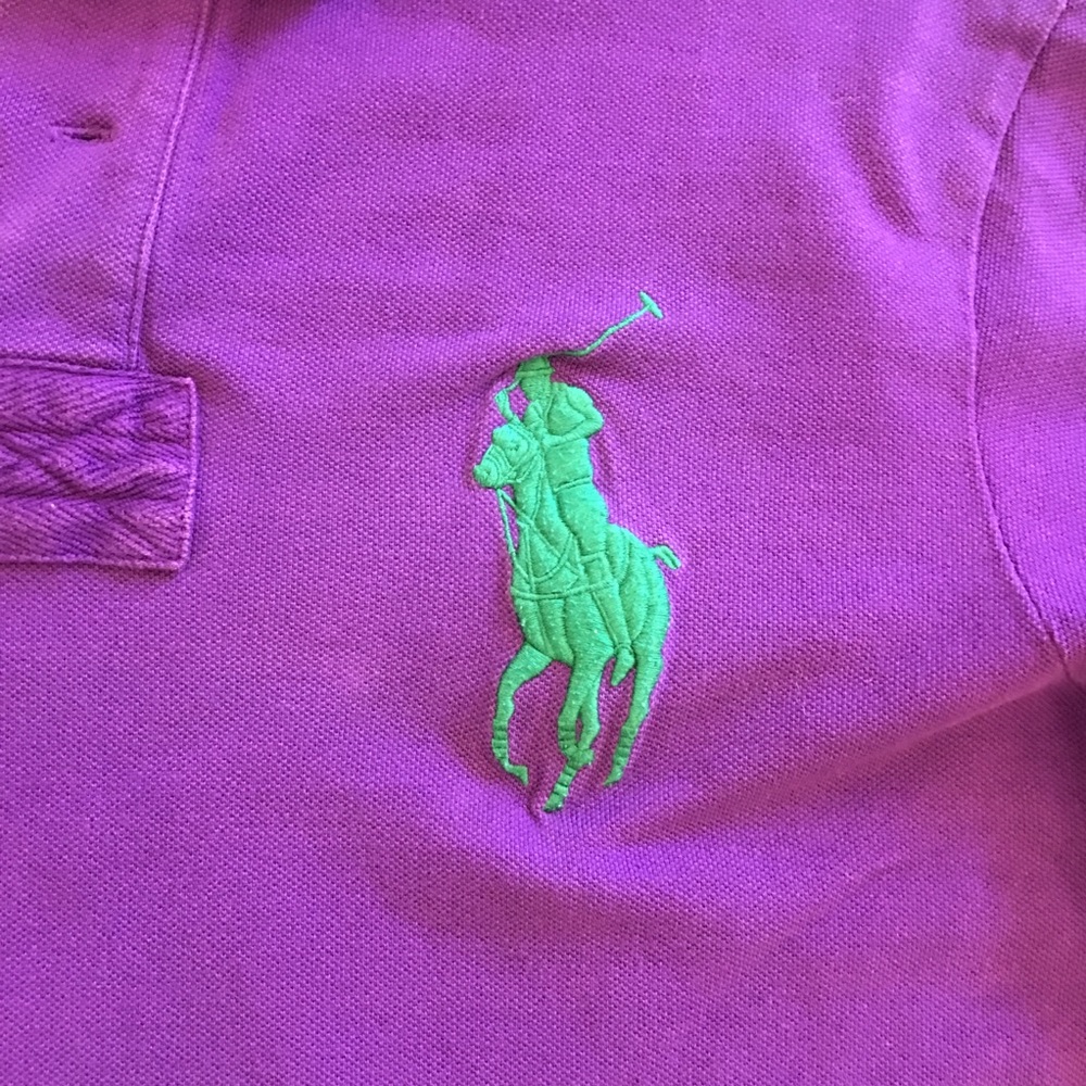 Polo Ralph Lauren Big Pony Logo Crest Shirt Mens L - Picture 2 of 7